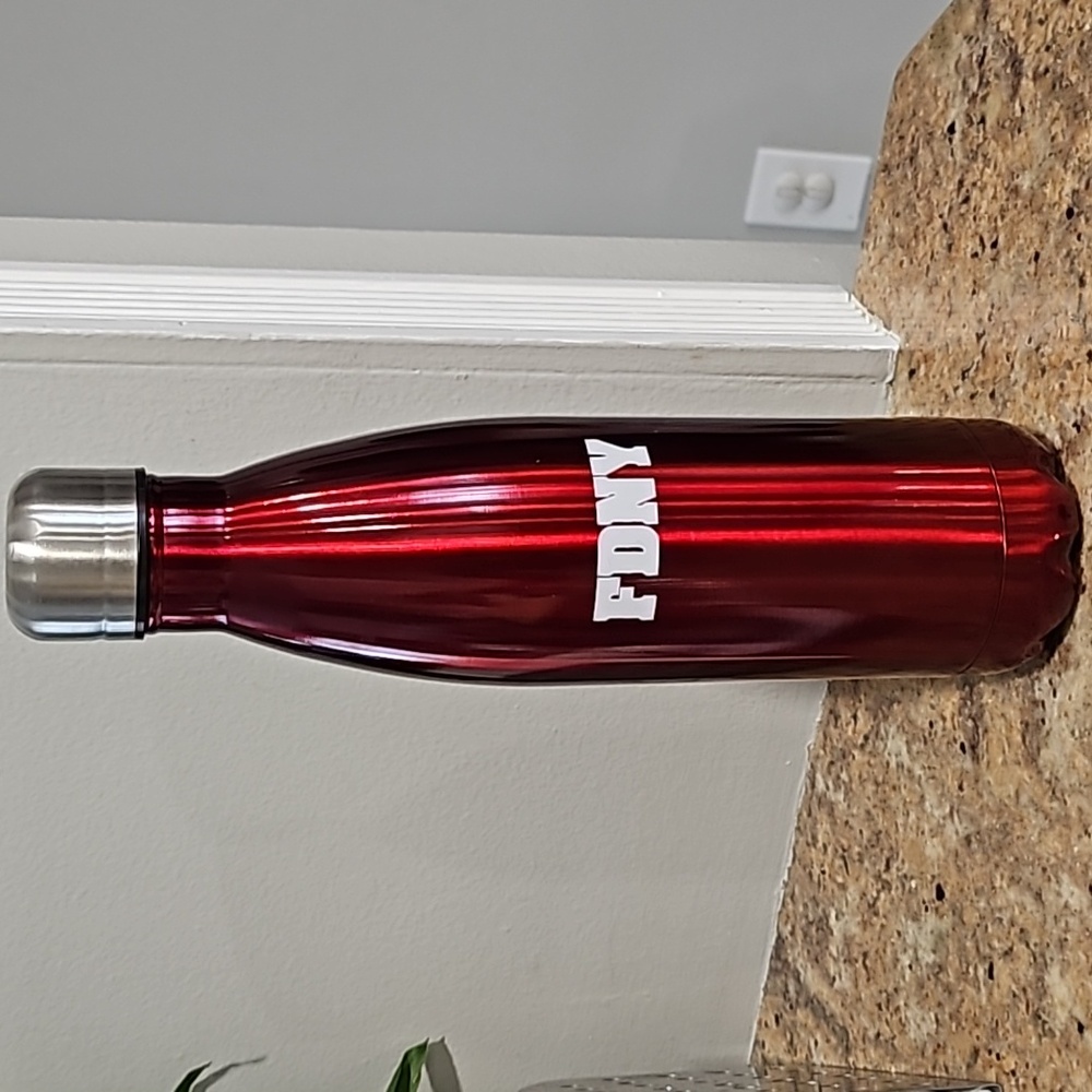 Fdny insulated water bottle